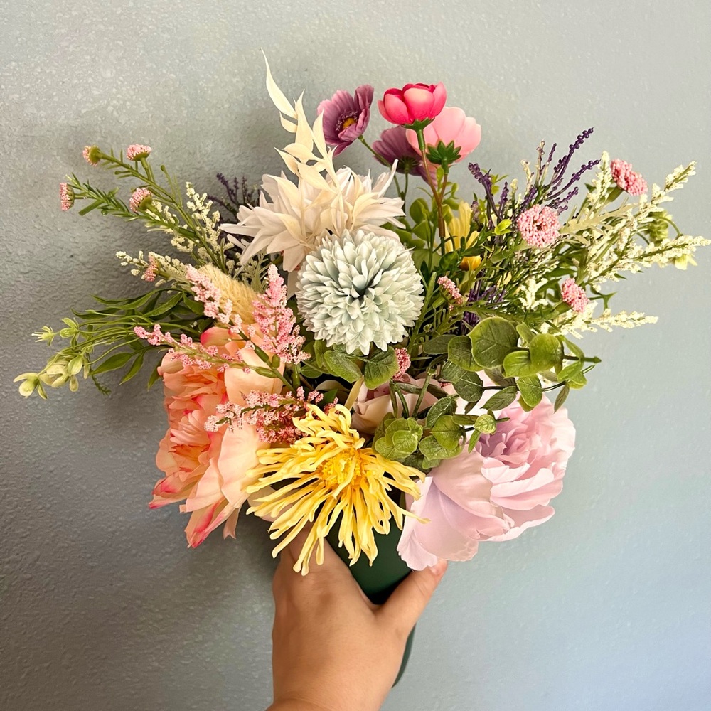 Floral Elegance Artificial Bouquet